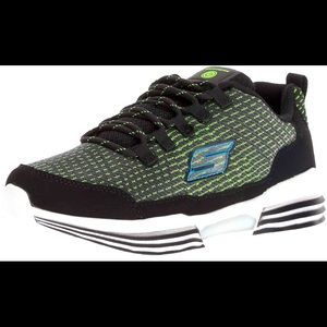 RARE Skechers Luminators SIZE 4 light up shoes 7 colors and flashing lights VGUC
